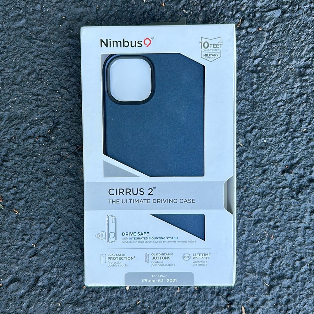 Nimbus Cirrus 2 The ultimate driving case for an IPhone 6.1”